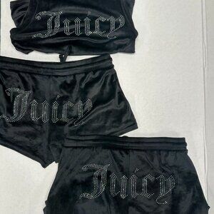 Y2K Juicy Couture 3 Piece Velour Lounge Set M
